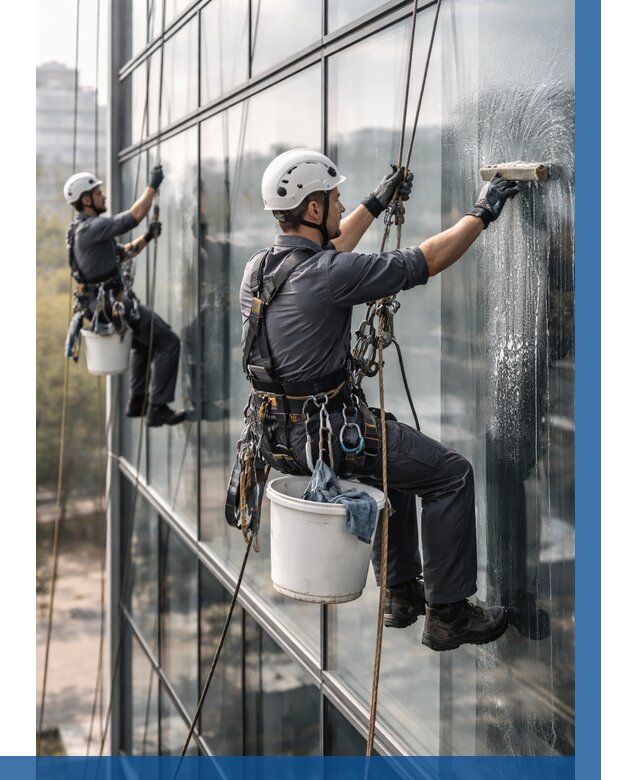 Мойка сплошного остекления в Химках, заказать от 311 р.| ВЫСОТНИК-Хмк