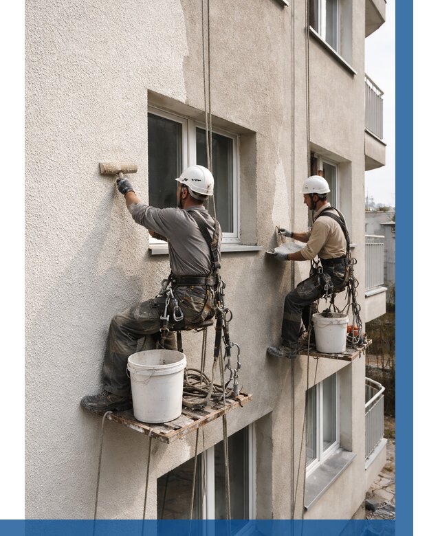 Нанесение короеда на фасад в Химках от 467 р. | ВЫСОТНИК-Хмк