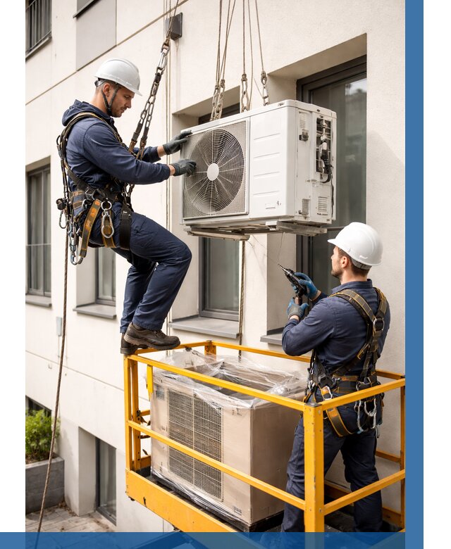 Демонтаж внешнего блока кондиционера в Химках от 3628 р. | ВЫСОТНИК-Хмк