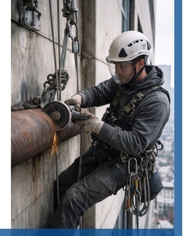 Резка металла на высоте в Химках по цене от 4665 р. | ВЫСОТНИК-Хмк