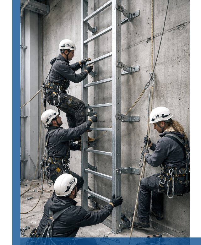 Монтаж металлических лестниц в Химках под ключ со гарантией