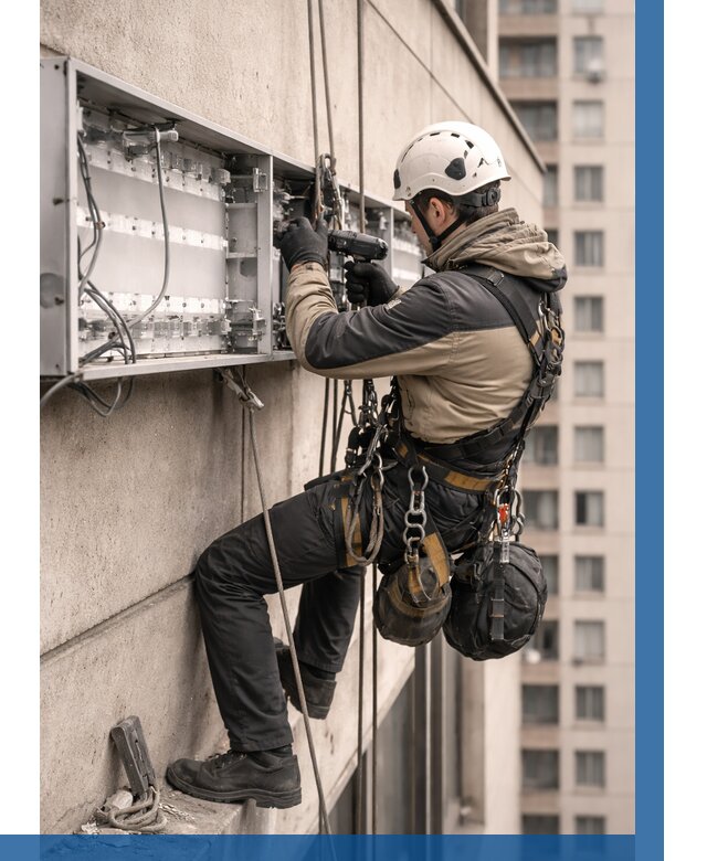 Ремонт вывески на высоте в Химках от 4665 р. | ВЫСОТНИК-Хмк