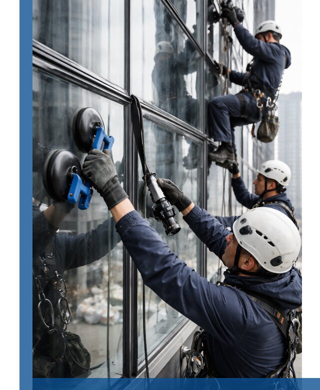 Радиусное остекление фасадов под ключ в Химках с гарантиями