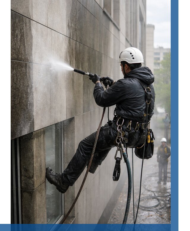 Гидроструйная очистка поверхностей в Химках от 881 р. | ВЫСОТНИК-Хмк