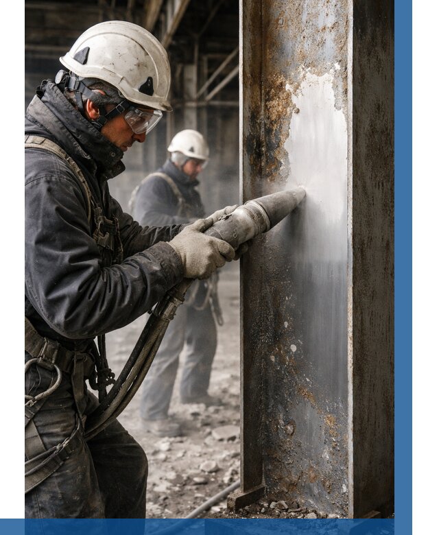 Удаление старой краски с металла в Химках от 467 р. | ВЫСОТНИК-Хмк