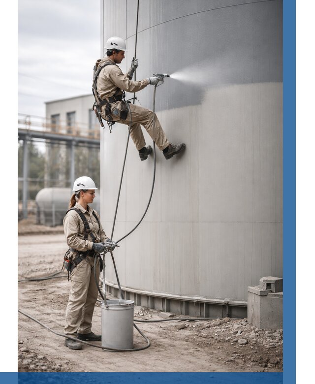 Покраска резервуаров в Химках от 1244 р. | ВЫСОТНИК-Хмк — заказать