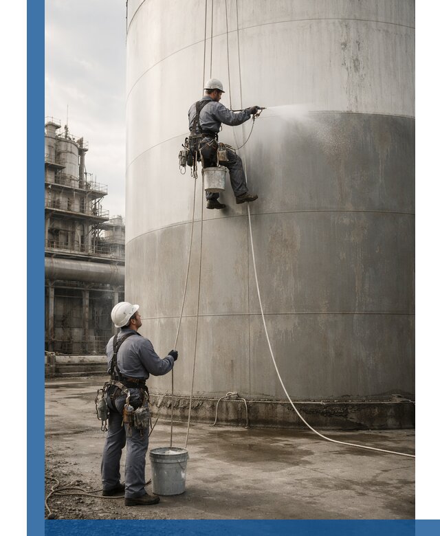 Покраска стальных резервуаров и емкостей в Химках профессионально