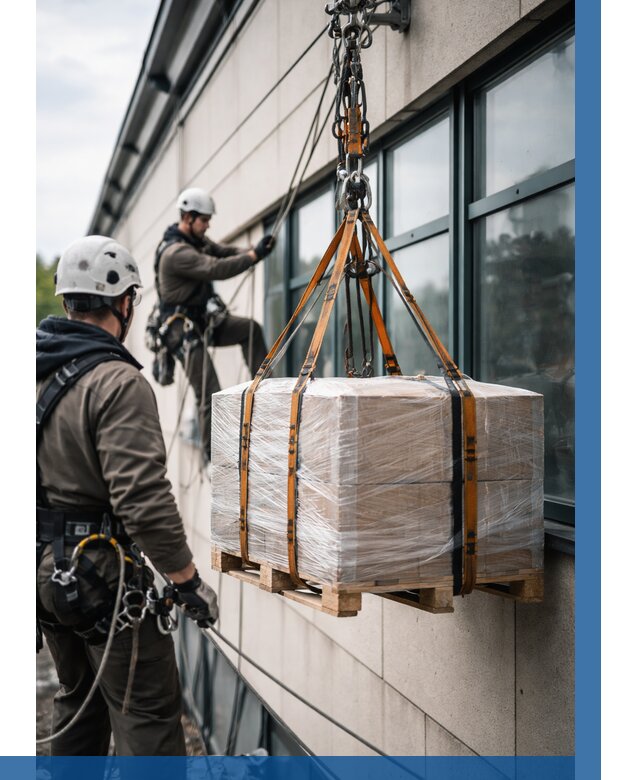 Подъем груза на высоту в Химках от 3110 р. | ВЫСОТНИК-Хмк