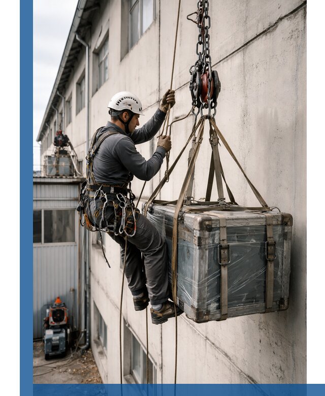 Подъем грузов на высоту в Химках для промышленных объектов