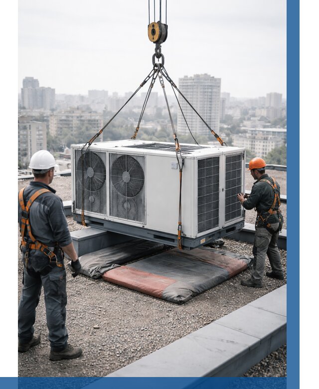 Подъем груза на крышу в Химках от 5184 р. | ВЫСОТНИК-Хмк заказать