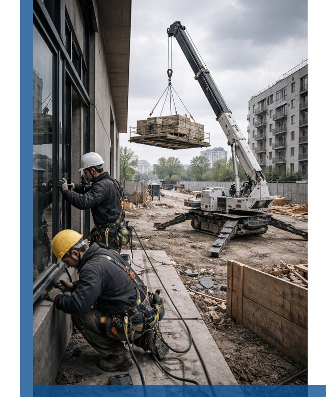 Аренда крана Пионер в Химках для строительных работ