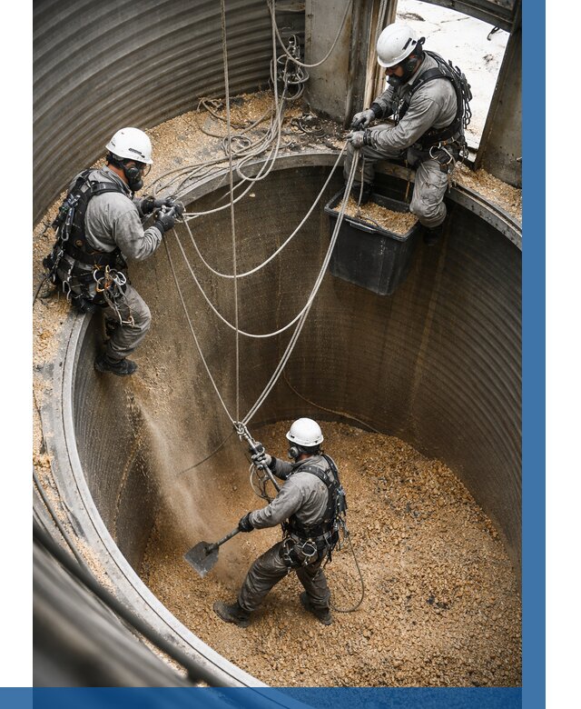 Чистка зерновых бункеров в Химках от 12440 р. | ВЫСОТНИК-Хмк