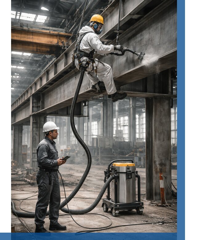 Обеспыливание конструкций в цехе в Химках от 4354 р. | ВЫСОТНИК-Хмк