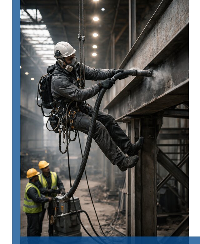 Обеспыливание конструкций в цехах промышленного производства в Химках