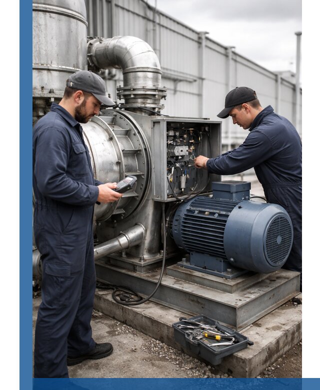 Техническое обслуживание промышленного оборудования в Химках