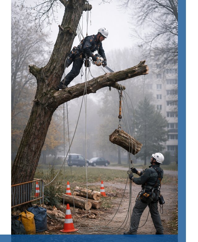Удаление аварийных деревьев в Химках от 15551 р. | ВЫСОТНИК-Хмк